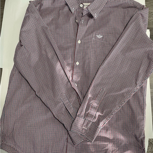 Dockers flannel LS button up shirt - Picture 7 of 9